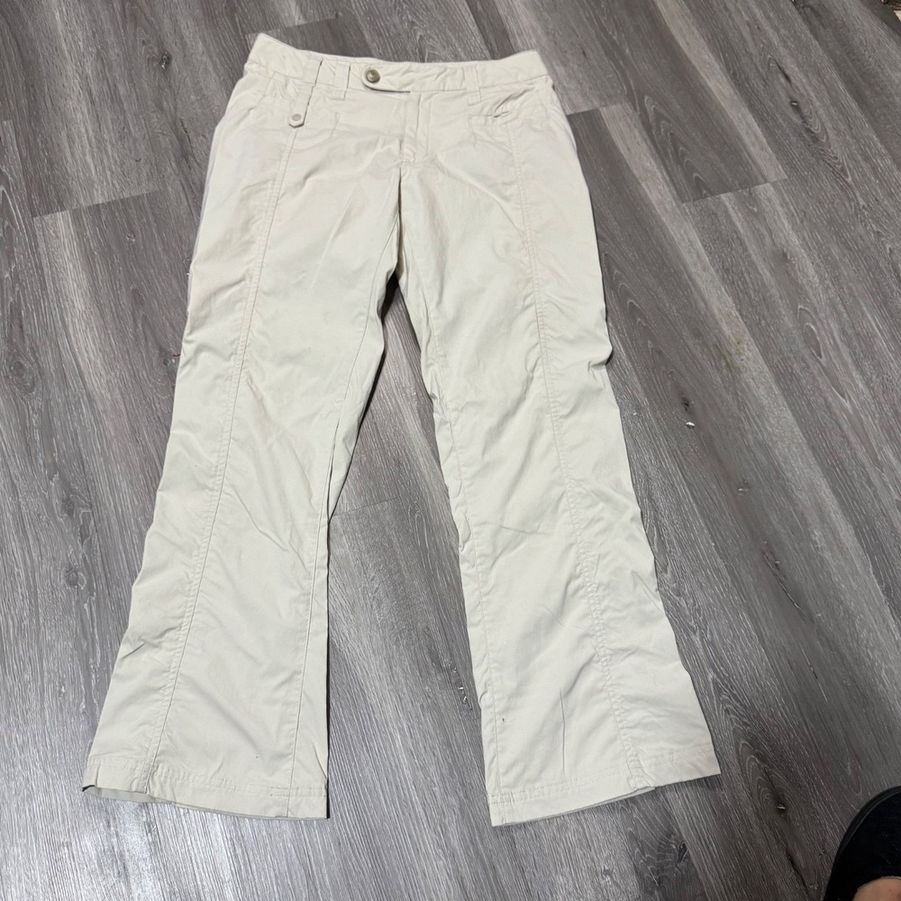 Royal Robbins Women's White Hiking Capri Pants Size 4 Short Outdoor Travel